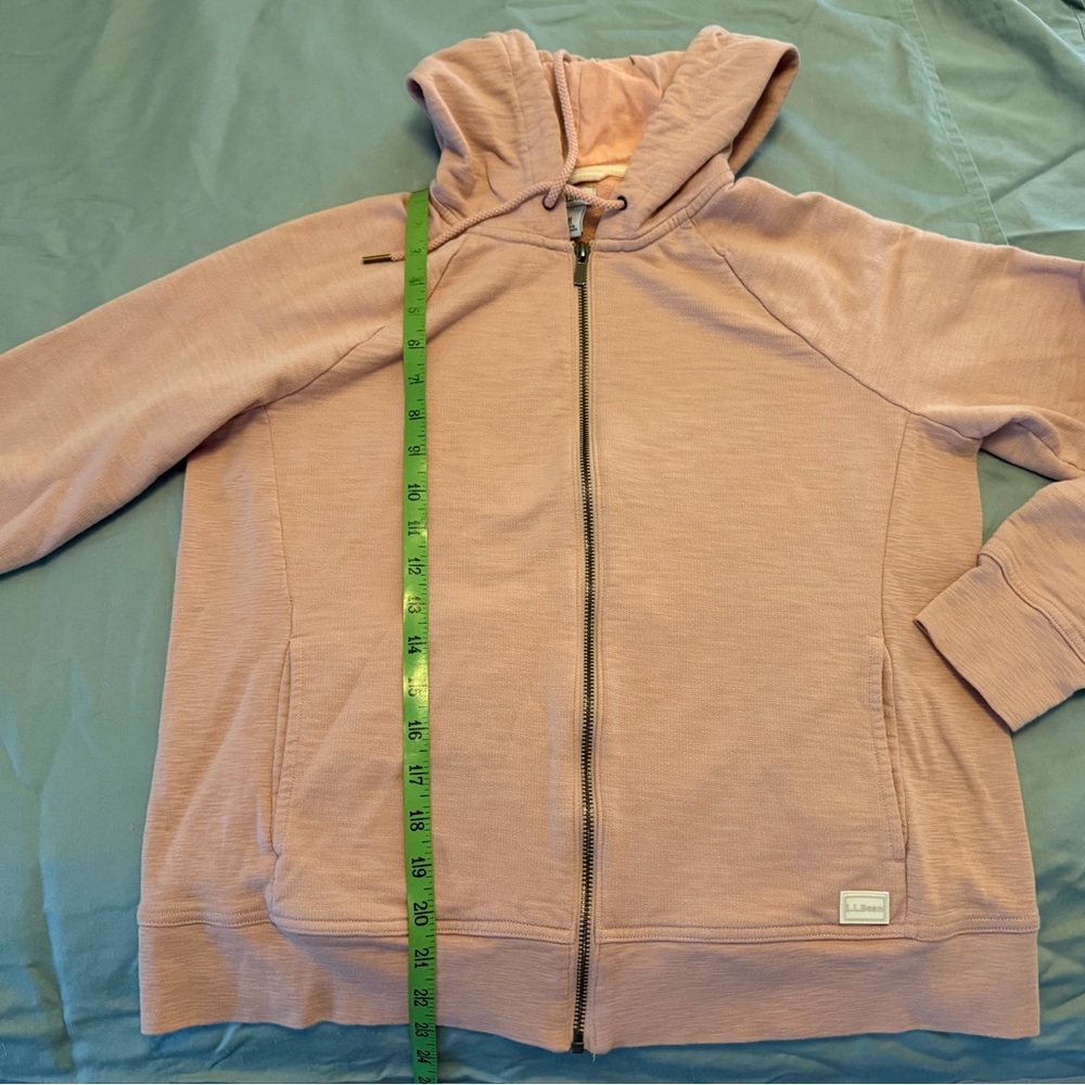 L.L. Bean Peach Hoodie Sweatshirt